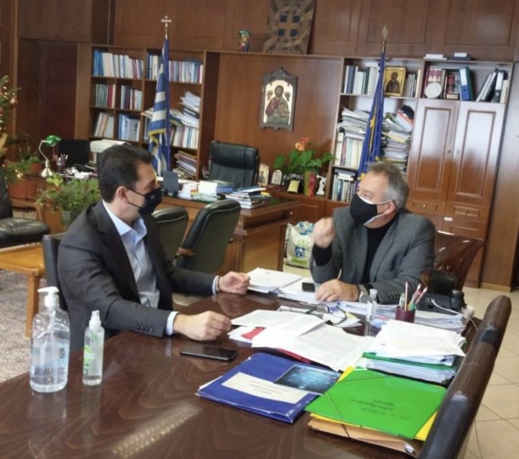 Οι αγροτικές υποδομές στο «μενού» της συνάντησης Σκρέκα – Μιχαλάκη