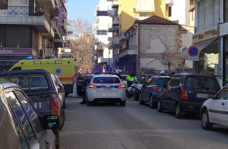 Αναστάτωση από τροχαίο στο κέντρο των Τρικάλων