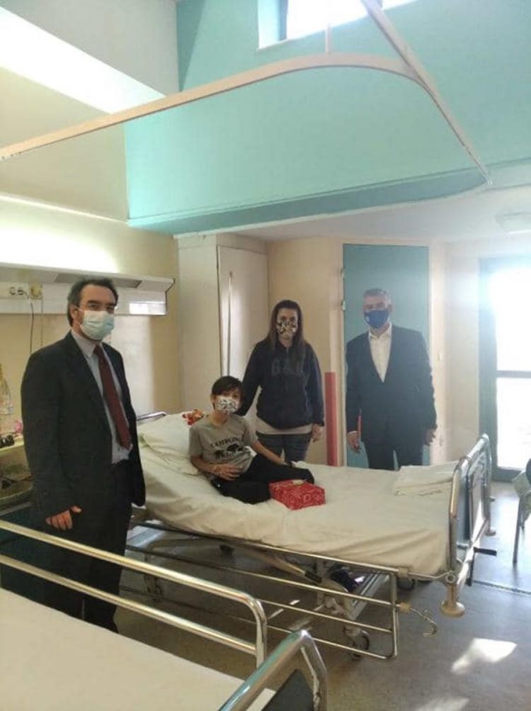 Ο Αγοραστός δίπλα στους ανθρώπους της “πρώτης γραμμής” και την την Πρωτοχρονιά