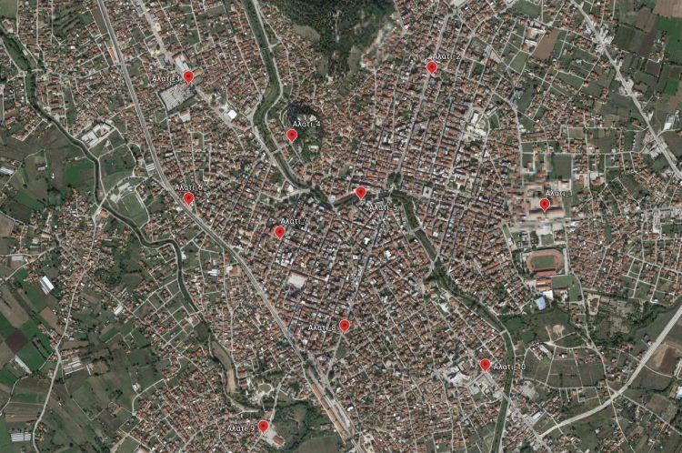 Σε χάρτη τα 16 σημεία με δωρεάν αλάτι για τον «Λέανδρο»