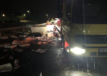 Γέμισε… ψάρια η ε.ο. Τρικάλων-Καλαμπάκας. “Ψαράδικο” μπήκε στο αντίθετο ρεύμα