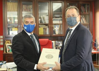 Συνάντηση  Αγοραστού με το νέο Υφυπουργό Γ. Στύλιο