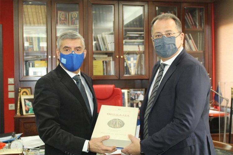 Συνάντηση  Αγοραστού με το νέο Υφυπουργό Γ. Στύλιο