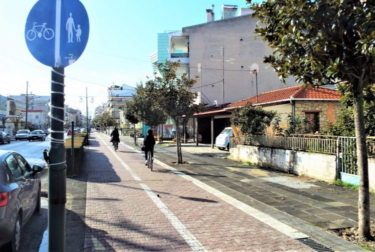 Δημοπρατείται η επέκταση του κεντρικού ποδηλατόδρομου των Τρικάλων