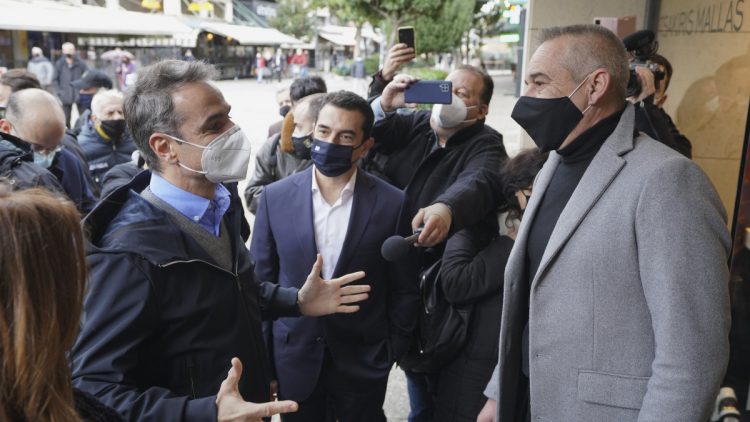 Επίσκεψη του πρωθυπουργού Κυριάκου Μητσοτάκη στα Τρίκαλα