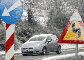 Προβλήματα στο οδικό δίκτυο της Θεσσαλίας λόγω της κακοκαιρίας
