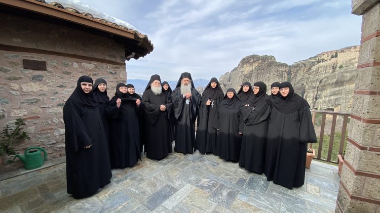 Εκλέχτηκε νέα Hγουμένη στην Iερά Μονή Ρουσάνου Μετεώρων