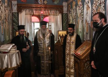 Τρισάγιο τελέσθηκε από τον Αρχιεπίσκοπο για τον πρώην Τρίκκης κυρό Αλέξιο