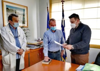 Ορκωμοσία ιατρού στο Γενικό Νοσοκομείο Λάρισας