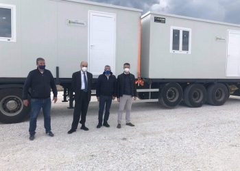 Δυο οικίσκοι δωρεά του ΙΑΣΩ Θεσσαλίας στους σεισμόπληκτους