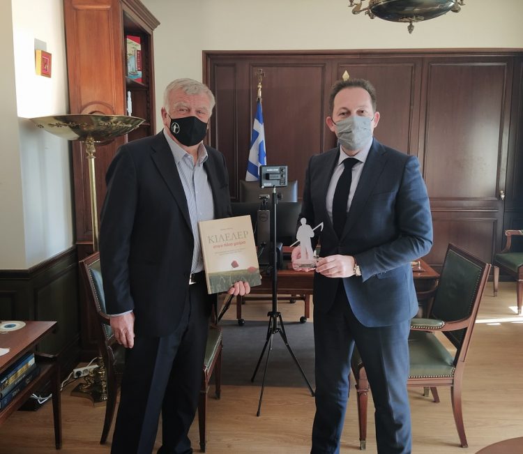 Συνάντηση του Προέδρου της Π.Ε.Δ. Θεσσαλίας με τον Στέλιο Πέτσα