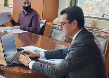 Πολυμερής τηλεδιάσκεψη  Κώστα Σκρέκα με τους ομολόγους του από την Ανατολική Μεσόγειο