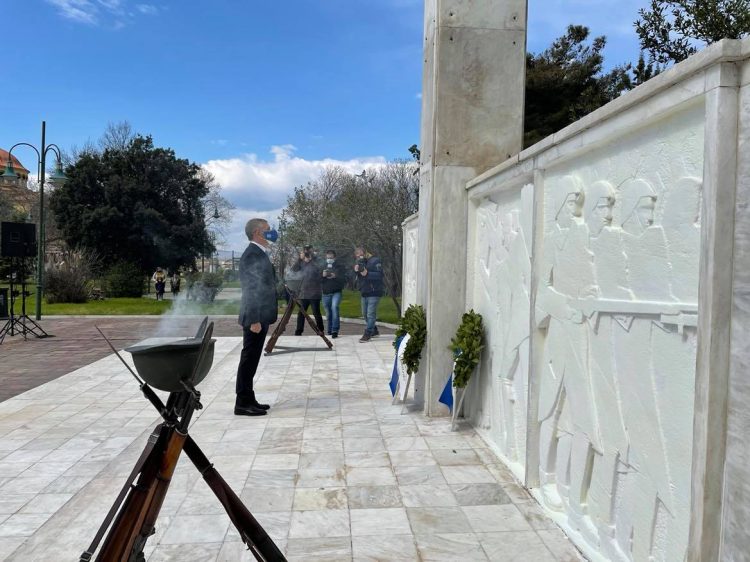 Αγοραστός: “Εμπνεόμαστε και διδασκόμαστε από το 1821”