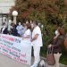 Κινητοποίηση πραγματοποιήθηκε σήμερα στην είσοδο του Νοσοκομείου Τρικάλων