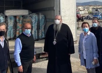 Προσφορά  Κρεβατιών στον Δήμο Φαρκαδόνας από τη Μητρόπολη Λαρίσης
