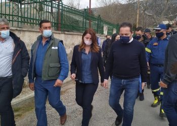Στο Ζάρκο η Κατερίνα Παπακώστα μαζί με τον Αναπληρωτή Υπουργό Στέλιο Πέτσα