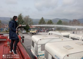 Παραδόθηκαν τα τροχόσπιτα  στους σεισμόπληκτους του Δήμου Φαρκαδόνας