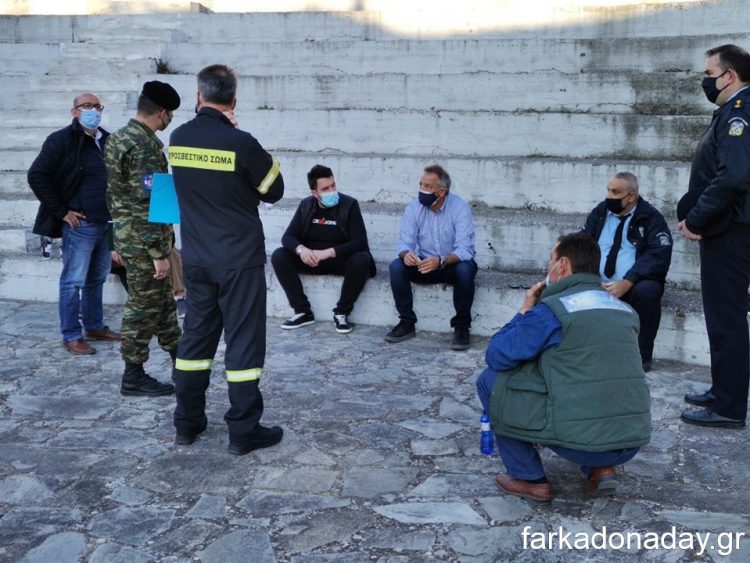 Παρουσία του Αντιπεριφερειάρχη Χ. Μιχαλάκη η συνεδρίαση του Συντονιστικού Οργάνου του Δήμου Φαρκαδόνας