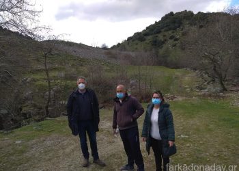 Αυτοψία Μιχαλάκη στα φράγματα  του Γριζάνου