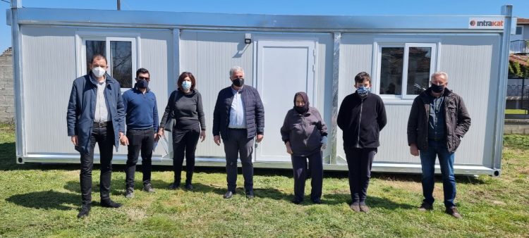 Παραδόθηκαν 3 νέοι οικίσκοι στους σεισμοπαθείς του Δήμου Παλαμά