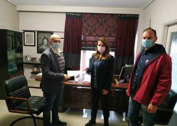 Αμείωτο το ενδιαφέρον της  Κατερίνας Παπακώστα, για την Ένωση Αστυνομικών Υπαλλήλων Τρικάλων