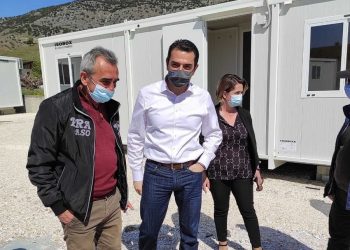 Όχι στα λόγια… στήριξη έμπρακτη Κ. Σκρέκα  στους σεισμοπαθείς  του δήμου Φαρκαδόνας