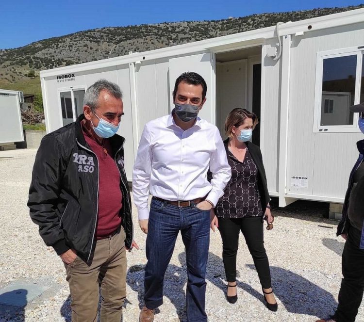 Όχι στα λόγια… στήριξη έμπρακτη Κ. Σκρέκα  στους σεισμοπαθείς  του δήμου Φαρκαδόνας