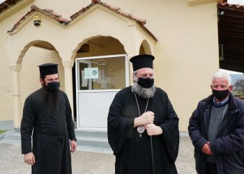 Τις «πληγωμένες» εκκλησίες στον Δήμο Φαρκαδόνας επισκέφθηκε o Μητροπολίτης Τρίκκης  Χρυσόστομος
