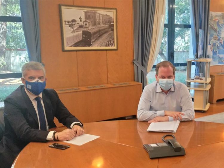 Την αγωνία των αγροτών  μετέφερε  στον Καραμανλή ο Αγοραστός