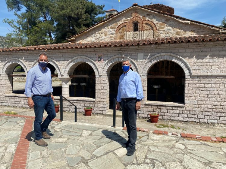 Αγοραστός και Μιχαλάκης συντηρούν, προστατεύουν  και αναδεικνύουν Ιερούς Ναούς και Μοναστήρια