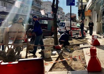 Συνέχεια παρεμβάσεων μικρής κλίμακας στα Τρίκαλα