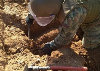 Με ελεγχόμενη έκρηξη εξουδετερώθηκε βλήμα στο Κεφαλόβρυσο