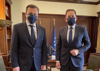 Συνεχείς συναντήσεις εργασίας με τον Στέλιο Πέτσα ο Θανάσης Λιούτας