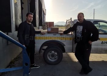 Κρέατα σε σεισμοπαθείς και φτωχές οικογένειες πρόσφεραν τα σφαγεία Οιχαλίας  «ΦΑΣΟΥΛΑΣ – ΝΤΟΥΦΑΣ»