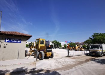 Συνεχίζονται οι εργασίες στον χώρο στάθμευσης περιοχής Ε ΚΑΠΗ