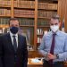 Συνάντηση Λιούτα με τον πρωθυπουργό Κυριάκο Μητσοτάκη  στο Μέγαρο Μαξίμου