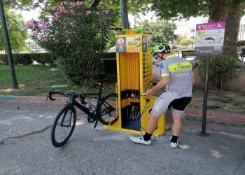 Σύγχρονος σταθμός επισκευής ποδηλάτων στα Τρίκαλα