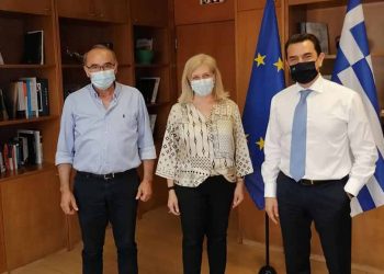 Συνάντηση του Συντονιστή της Αποκεντρωμένης Διοίκησης Θεσσαλίας – Στ. Ελλάδας με τον Υπουργό Κ. Σκρέκα