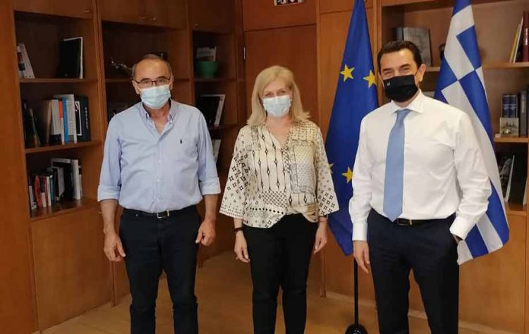 Συνάντηση του Συντονιστή της Αποκεντρωμένης Διοίκησης Θεσσαλίας – Στ. Ελλάδας με τον Υπουργό Κ. Σκρέκα