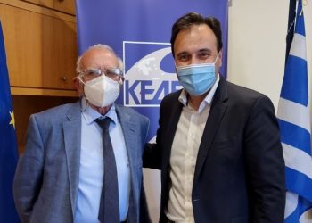 Με τον πρώτο μεταδικτατορικό Δήμαρχο Τρικκαίων συναντήθηκε ο Δημ. Παπαστεργίου