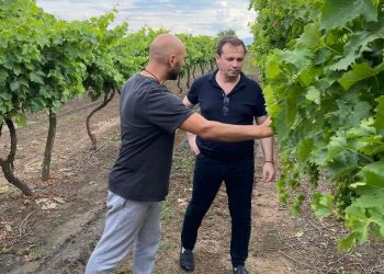 Δίπλα στους παραγωγούς του Δήμου Φαρκαδόνας μετά τη χαλαζόπτωση του Σαββάτου ο Θανάσης Λιούτας