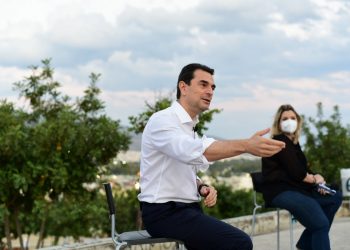 Σε εκδήλωση της ΟΝΝΕΔ για την κλιματική αλλαγή ο Σκρέκας