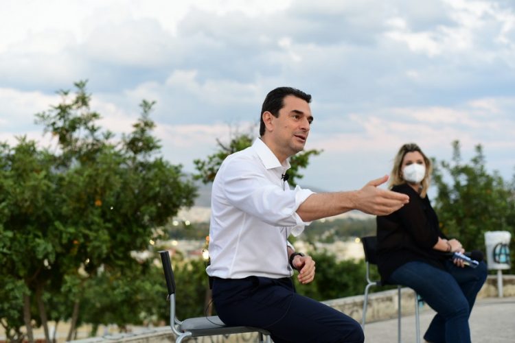 Σε εκδήλωση της ΟΝΝΕΔ για την κλιματική αλλαγή ο Σκρέκας