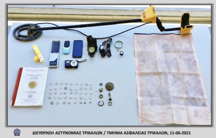 Συνελήφθη αρχαιοκάπηλος στα Τρίκαλα