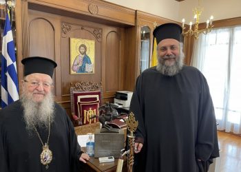 Συνάντηση Μητροπολίτου Θεσσαλονίκης με τον Δεσπότη μας