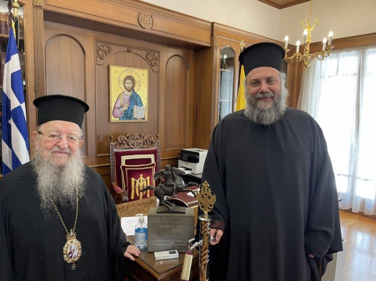 Συνάντηση Μητροπολίτου Θεσσαλονίκης με τον Δεσπότη μας