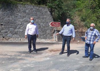 Ολοκληρώθηκαν οι εργασίες βελτίωσης του δρόμου προς την Ιερά Μονή Μεγαλομάρτυρος Αγίου Προκοπίου