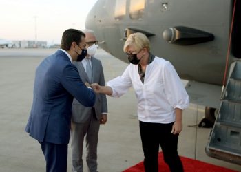 Την Πρωθυπουργό της Λιθουανίας υποδέχτηκε στην Ελλάδα ο Κώστας Σκρέκας