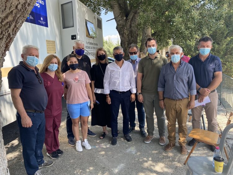Ξεκίνησαν οι  εμβολιασμοί κατά του κορωνοιού στις Κινητές Μονάδες της Περιφέρειας Θεσσαλίας και της 5ης ΥΠΕ