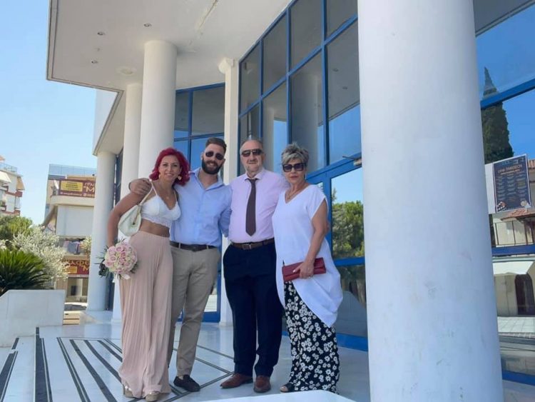 Πάντρεψε τον γιο του Χρήστο ο Θανάσης Μεριβάκης με πολιτικό γάμο